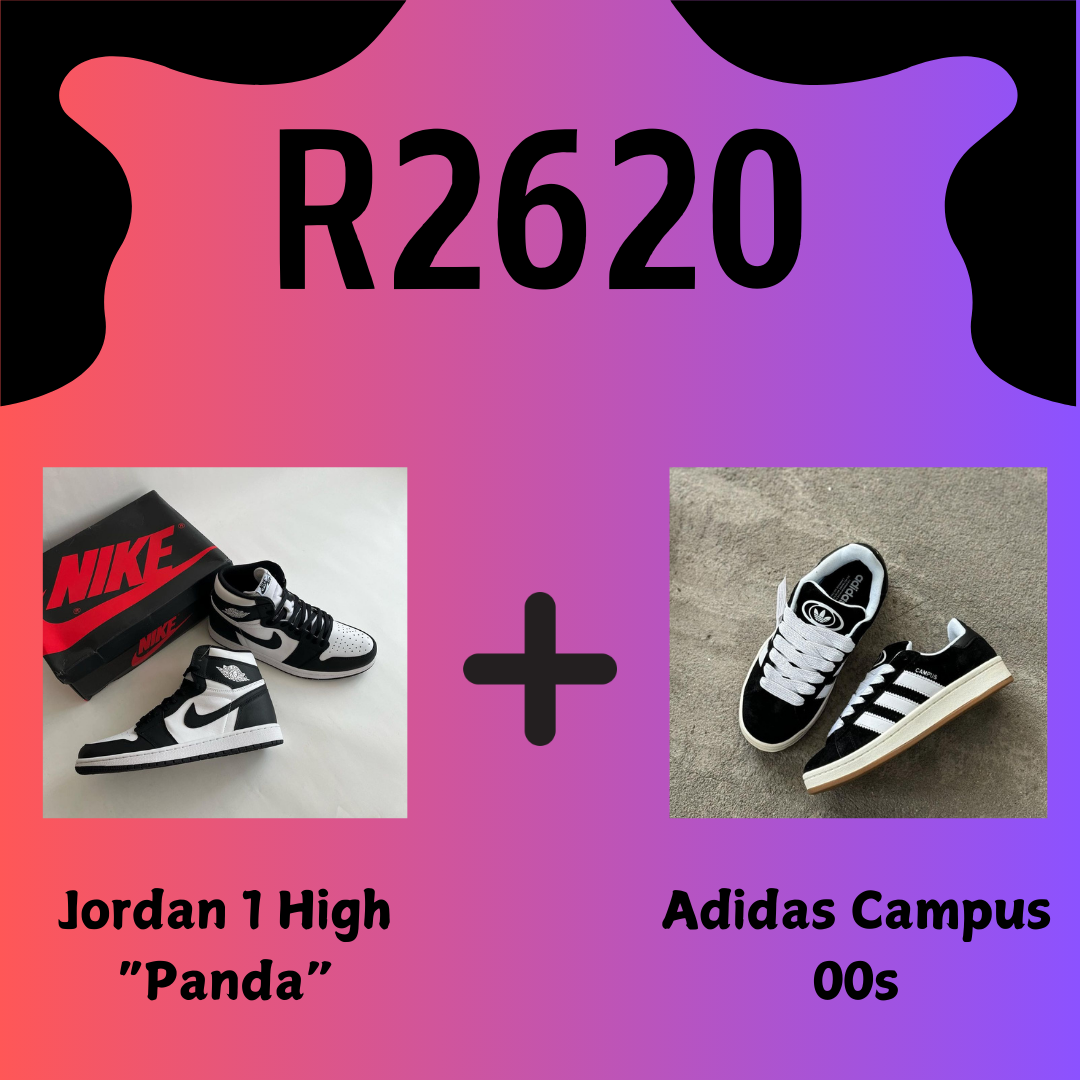 Jordan 1 High+ Adidas Campus 00s