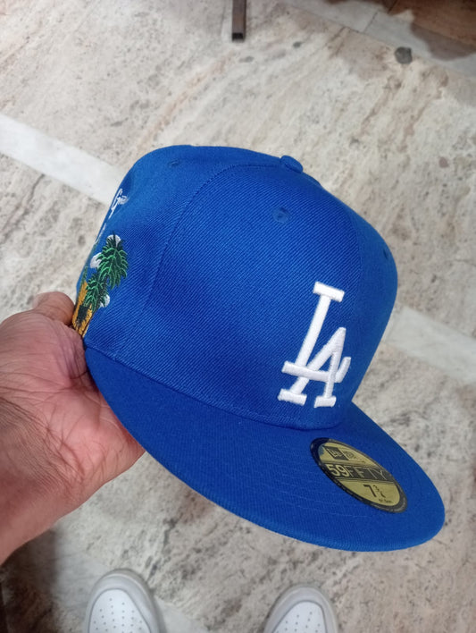 New Era Fitted "Dark Blue LA"